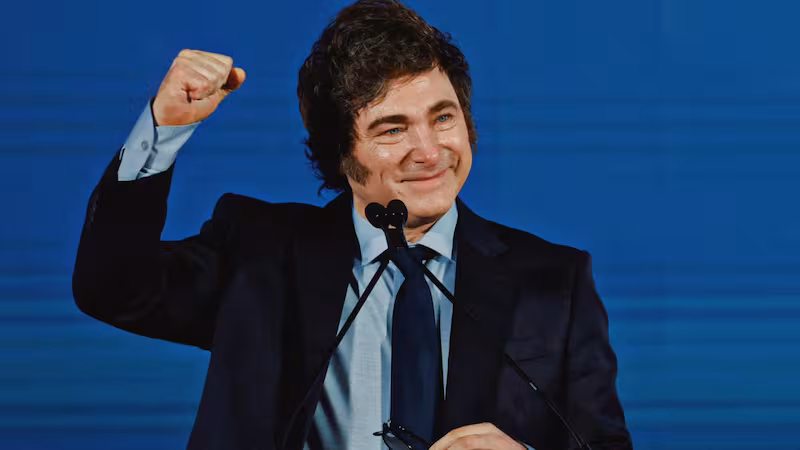 Foto Javier Milei